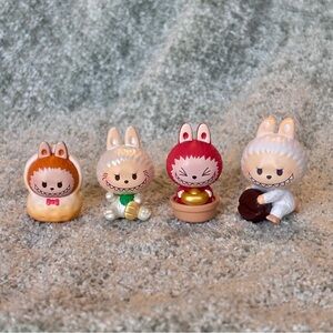 Labubu Pop Bean bundle set of 4 | POP MART The Monsters mini figures